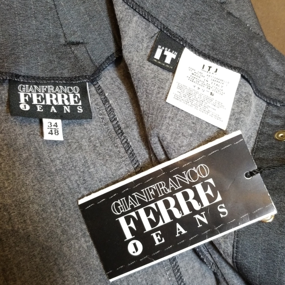 Gianfranco Ferre jeans versatile long skirt NWT - Picture 8 of 8